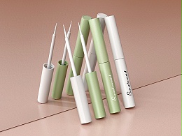 化妆品生产厂家定制空管眼线笔包材